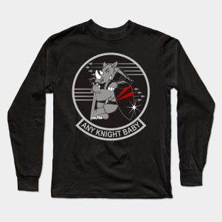 F/A18 Rhino - VFA154 Black Knights Long Sleeve T-Shirt